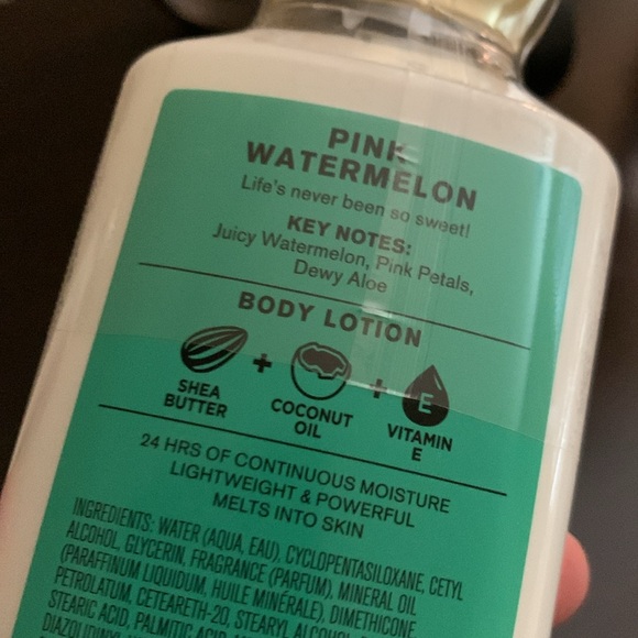 Bath & Body Works Pink Watermelon & Pretty As Peach Lotion Set - Picture 3 of 4